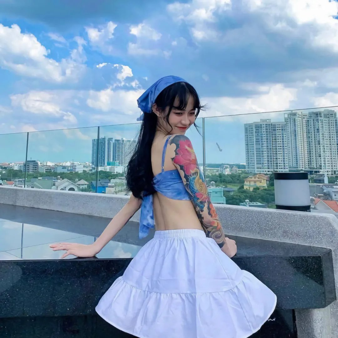 一个受影响的女人